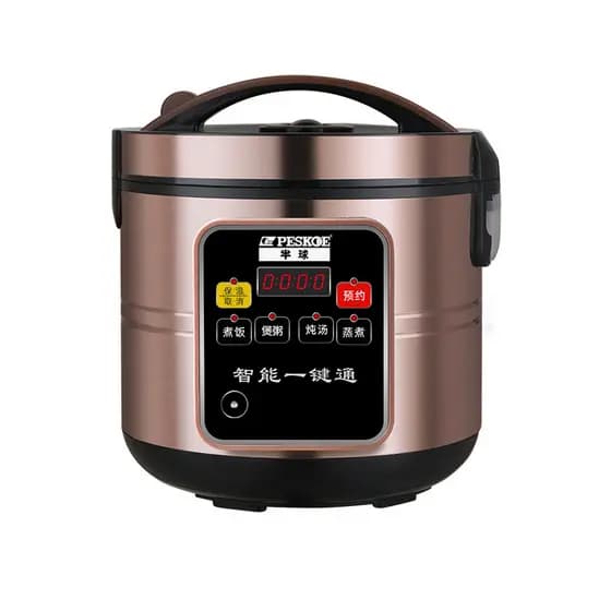 Panela elétrica de arroz inteligente hemisfério, grande capacidade, 10 pessoas, panela de arroz comercial doméstica, mul