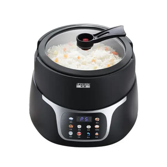 Hemisfério Panela de Arroz Inteligente Doméstica 0 Revestimento Panela de Arroz de Aço Inoxidável Grande Capacidade 6 Pe