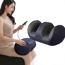 Aox massageador de pernas para pés, compressa quente, massageador automático para amassar os pés, massagem muscular, máq