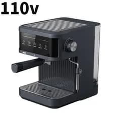 110V 20bar italiano totalmente semiautomático máquina de café pequeno vapor leite espumante americano padrão presente Ta
