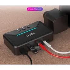 Receptor de áudio bluetooth 5.0, amplificador de potência à moda antiga, alto-falante, canal esquerdo e direito, adaptad