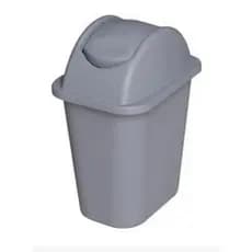 Baiyun AF07008 Pequena 24L 07006 Lixeira quadrada grande de 35L com tampa Lixeira de escritório para banheiro