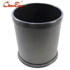 Chaobao B-033 Lixeira de quarto de hóspedes, escritório, casa, banheiro, cesta de papel de plástico, pequena caixa de ar