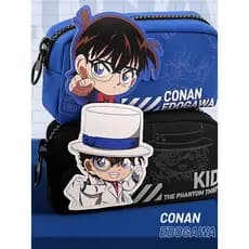 Detetive Conan Estojo de lápis de grande capacidade e alto valor Presente de aniversário para meninos Lápis de marca con