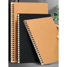 Caderno de papel Kraft A5, estudantes da escola primária, bobina B5, cópia macia, bloco de notas, diário do ensino médio