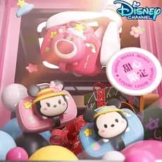 Disney morango urso câmera infantil novo estilo câmera tela sensível ao toque pode foto pode gravar menino presente de a