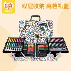 Katie Carle conjunto de pintura infantil, material escolar de arte de jardim de infância, caixa de presente, estudantes
