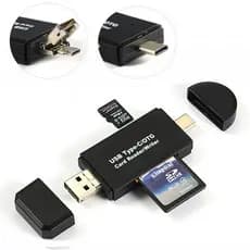 Leitor de cartão de telefone móvel 3.0 Cartão SD de alta velocidade TF All-in-One Mini tipo-c Universal Android Phone ot