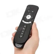 Rede Set-Top Box mouse voador T2 Air mouse, giroscópio voando mouse computador controle remoto 2.4G mouse sem fio
