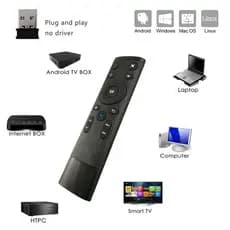 2.4G sem fio controle Universal remoto Redefinir Set-Top Box Player computador PC projetor USB Android sistema De Vitória