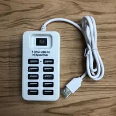 Divisor usb extensor de 10 portas divisor Hub Notebook Desktop usb conversor um para-10usb
