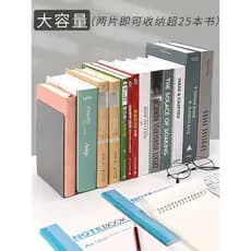 Criativo ins estilo estante prateleira simples tamanho grande estudantes usam clipe de livro livro livro confiável júnio