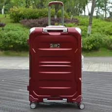 Europa américa 107cm trole caso roda Universal 20 bagagem de viagem 80cm Oversized remessa liga alumínio bagagem em movi