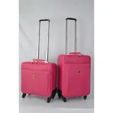 Novo estilo carrinho caso roda Universal rosa vermelho 67cm mala feminina caso de embarque 53cm Check-In saco de bagagem