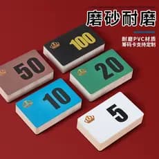Mahjong chips cartões de código de plástico para jogar cartas resistente ao desgaste à prova dwaterproof água chips sala