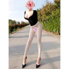 Novo Ultra-fino transparente leggings calças de Yoga calças compridas tornozelo comprimento calças leggings mostrando pu