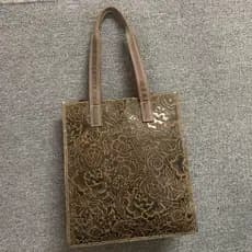 Nicho novos produtos bolsa feminina de couro genuíno versão coreana All-Match moda primeira camada cavalo louco couro fe