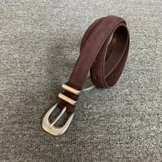 Novo produto cinto feminino de couro genuíno outono inverno All-Match moda fosco couro feminino combinando casaco Jeans