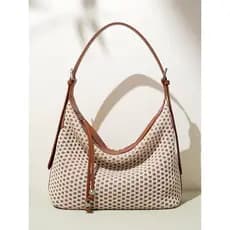 Primeira camada de couro axilas bolsa de ombro feminina 2025 novo estilo europeu americano moda couro genuíno bolsa femi