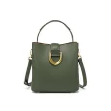 Bolsa balde de couro genuíno bolsa feminina 2024 novo estilo moda grande capacidade de um ombro Diagonal pequeno saco de