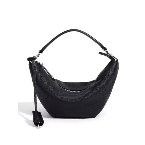 Primeira camada de couro lingote saco feminino 2026 novo estilo High-End luz luxo simples Commuter ombro mensageiro saco