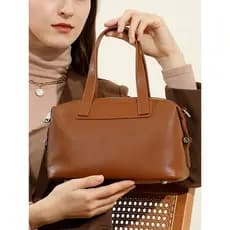 Primeira camada de couro bolsa 2025 novo estilo europeu americano moda couro genuíno bolsa feminina ombro saco do mensag