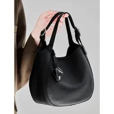 Primeira camada de couro vegetal cesta balde saco feminino bolsa 2026 novo estilo couro genuíno bolsa feminina Commuter