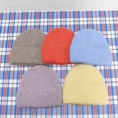 Nicho comércio exterior nórdico norueguês cauda ordem inverno feminino Alpaca lã malha chapéu lã misturada chapéu engros