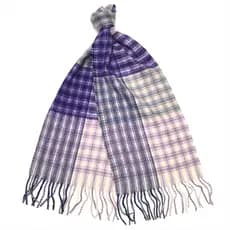 Exportado para o Reino Unido Escócia Edinburgh 100% Lenço de Lã Xadrez Irlandês Mulheres Outono Inverno Babador