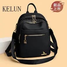 Oxford pano impermeável mochila feminina 2025 novo estilo grande capacidade leve viagem multifuncional mochila feminina