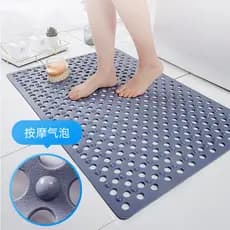 Tapete de banheiro antiderrapante, ecologicamente correto, chuveiro doméstico, banho, resistente a choques, ventosa, tap