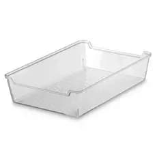 Organizador Acrílico Transparente Geladeira Gaveta Multiuso Caixa Organizadora Cozinha Armário