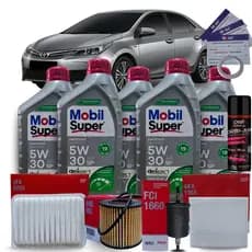Kit Revisão Troca de Óleo Corolla 1.8 2.0 16v 2012 2013 2014 2015 2016 2017 2018 2019