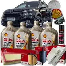 Kit Revisão Troca Oleo 0w30 Shell C4 Cactus 1.6 2018 2019 2020 2021 2022 2023 2024 2025.