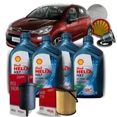 Kit Revisão Troca De Óleo 10w40 Citroen C3 1.4 2006 2007 2008 2009 2010 2011 2012 2013 2014
