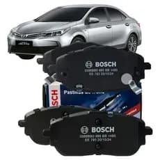 Jogo Pastilha Dianteira Original Bosch Corolla 1.8 2.0 2014 2015 2016 2017 2018 2019