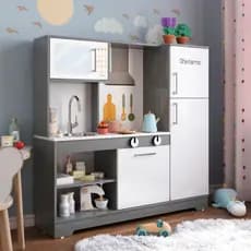 KIT COZINHA INFANTIL COMPLETO COM GELADEIRA ELO - OFERTAMO MÓVEIS