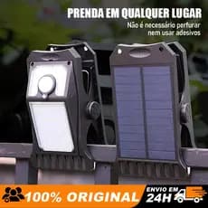 LED Solar Jardim Ao Ar Livre Luzes Clipe Luz À Prova Dwaterproof Água Sensor De Movimento Lâmpada