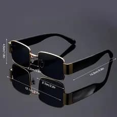 Óculos de moda quadrados de armação grande, Design de marca de luxo, estilo retrô, unissex, adequados para viagens