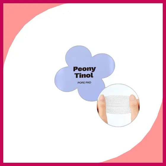 [daiso] mimo by mamonde Peony Tinol Pore Pads , 3 Almofadas , 1 Unidade/De Poros Coreanas/Adequado Para Viagens Por MCYM