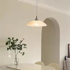 Luminária Pendente LED Nordica Minimalista De Vidro Para Mesa Jantar Cozinha Bar Café