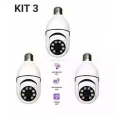 Sem Fio 360 ° Câmera De Segurança Rotativa À Prova D'água Com Aplicativo Full HD Câmera interna