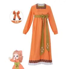 Novo vestido princesa Nema cos, fantasia de papel de anime altamente restaura, vestido de dramatização de Performance de