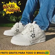 Tênis Casual Masculino Moderno com Design Sofisticado e Leveza para o Dia a Dia