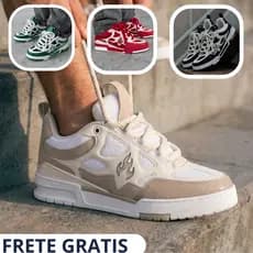 Tênis Masculino Streetwear com Design Diferenciado e Conforto para Rotina Intensa
