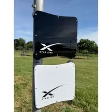 Case Magnética Starlink Mini Veicular | Base Magnética com 4 Ímãs Neodímio 66mm para Carro Motorhome