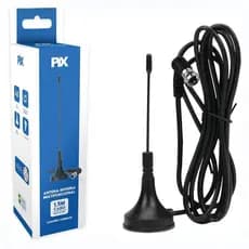 Antena Interna HDTV Multifuncional TV Digital cabo 1,5m