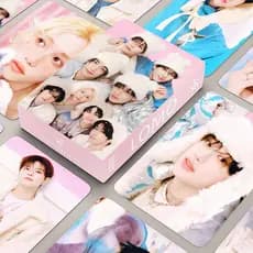 55 peças/conjunto de cartões fotográficos LOMO do ídolo do Kpop Stray Kids, edição 2025, para coleção de fãs M7S3
