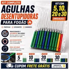 Agulha para Desentupir Fogão 🔥 Limpeza Bico Fogão | Desentupidor Profissional