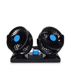 Ventilador Automotivo Duplo P/ Carro Caminhão 12v